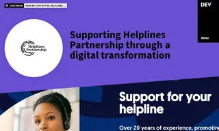 Preview of the Helplines Partnership Case Study