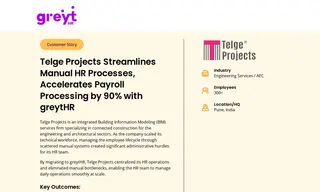 Preview of the Telge Projects Limited Case Study