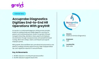 Preview of the Accuprobe Healthcare & Diagnostics Pvt Ltd Case Study