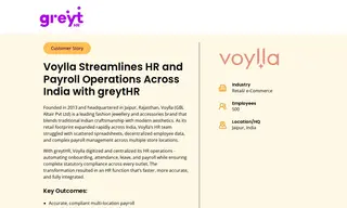 Preview of the Voylla (GBL Altair Pvt Ltd) Case Study