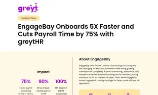 Preview of the EngageBay India Private Limited Case Study