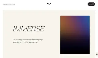 Preview of the Immerse Case Study