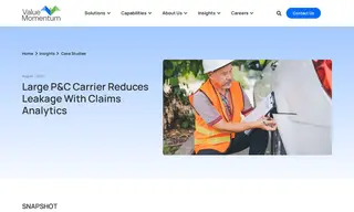 Preview of the Large Global P&C Insurance and Reinsurance Carrier Case Study