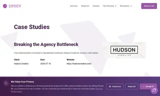 Preview of the Hudson Creative Case Study