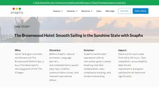 Preview of the The Brownwood Hotel & Spa Case Study