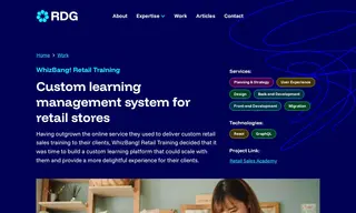 Preview of the WhizBang! Retail Training Case Study