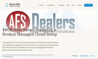 Preview of the AFS Dealers Case Study