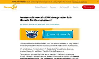 Preview of the Florida Atlantic University Case Study