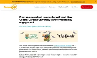 Preview of the Coastal Carolina University Case Study