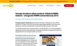 Preview of the Georgia Southern University Case Study