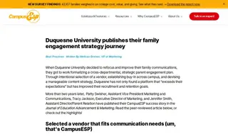 Preview of the Duquesne University Case Study