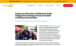 Preview of the Duquesne University Case Study