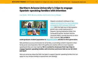 Preview of the Northern Arizona University Case Study