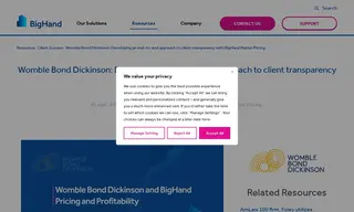 Preview of the Womble Bond Dickinson Case Study