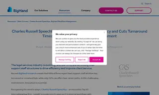 Preview of the Charles Russell Speechlys Case Study