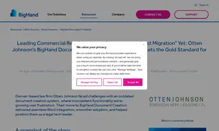 Preview of the Otten Johnson Case Study