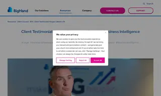 Preview of the Burges Salmon Case Study