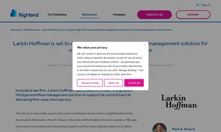 Preview of the Larkin Hoffman Case Study