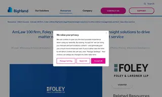 Preview of the 250-attorney Australian Law Firm Case Study
