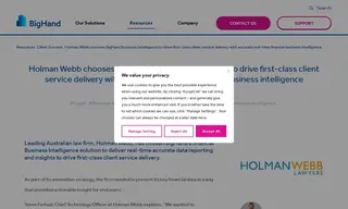 Preview of the Holman Webb Lawyers Case Study
