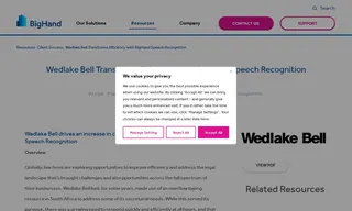 Preview of the Wedlake Bell Case Study