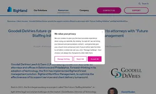 Preview of the Goodell DeVries Leech & Dann LLP Case Study
