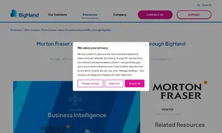 Preview of the Morton Fraser Case Study