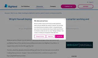 Preview of the Wright Hassall Case Study