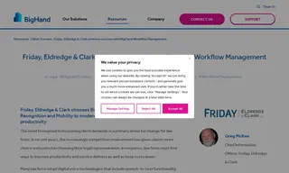 Preview of the Friday, Eldredge & Clark Case Study