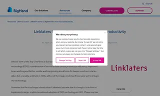 Preview of the Linklaters Case Study