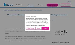 Preview of the Clark Willis LLP Case Study