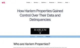 Preview of the Harlem Properties Case Study