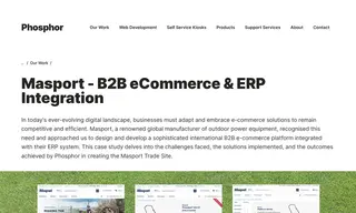 Preview of the Masport Case Study