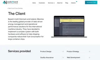 Preview of the Marorka Case Study