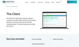 Preview of the Atomic Software Case Study