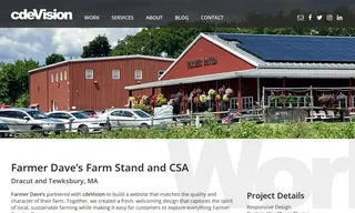 Preview of the Farmer Dave’s Farm Stand and CSA Case Study