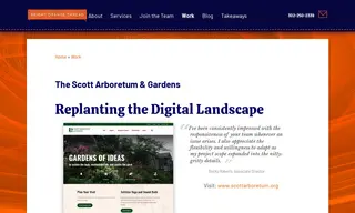 Preview of the Scott Arboretum Case Study