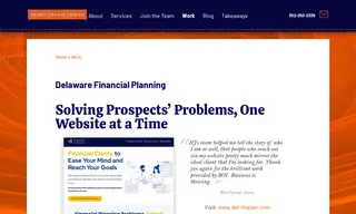 Preview of the Delaware Financial Planning Case Study