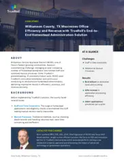 Preview of the Williamson Central Appraisal District (wcad) Case Study