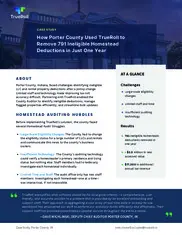 Preview of the Porter County Case Study