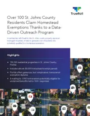 Preview of the St. Johns County Property Appraiser Case Study