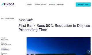 Preview of the First Bank Case Study