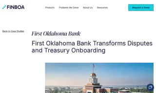 Preview of the First Oklahoma Bank Case Study