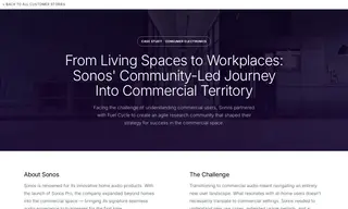 Preview of the Sonos Case Study