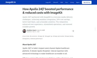 Preview of the Apollo 24|7 Case Study