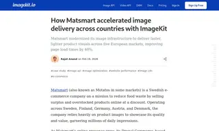 Preview of the Matsmart Case Study