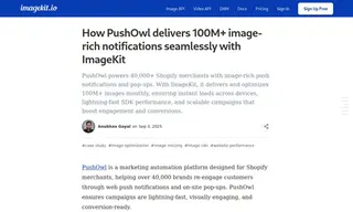 Preview of the PushOwl Case Study