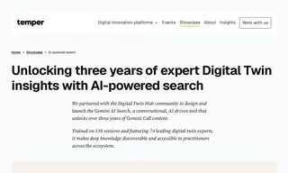 Preview of the Digital Twin Hub Case Study