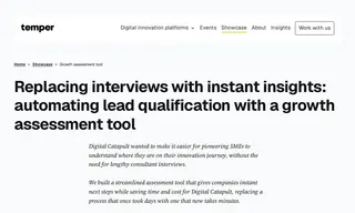 Preview of the Digital Catapult Case Study