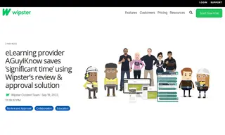 Preview of the AGuyIKnow Case Study